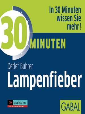 cover image of 30 Minuten Lampenfieber